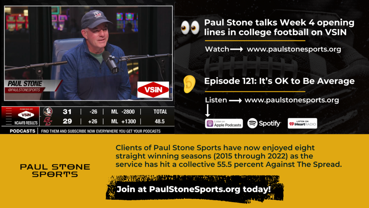 Paul Stone Sports Expert Sports Handicapping